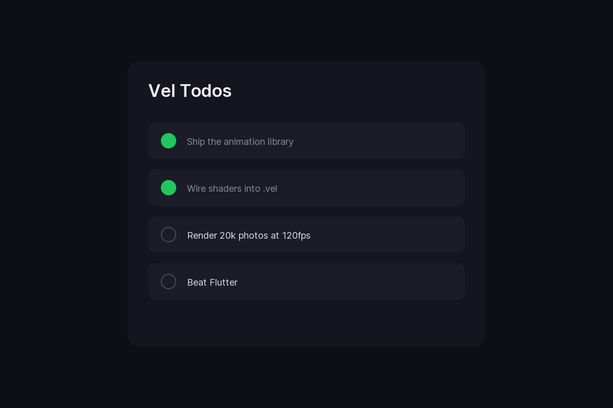 Todo App preview